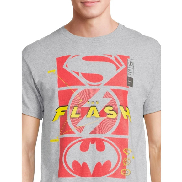 DC Comics Men's The Flash Super Icons Graphic Tee - Picture 2 of 3